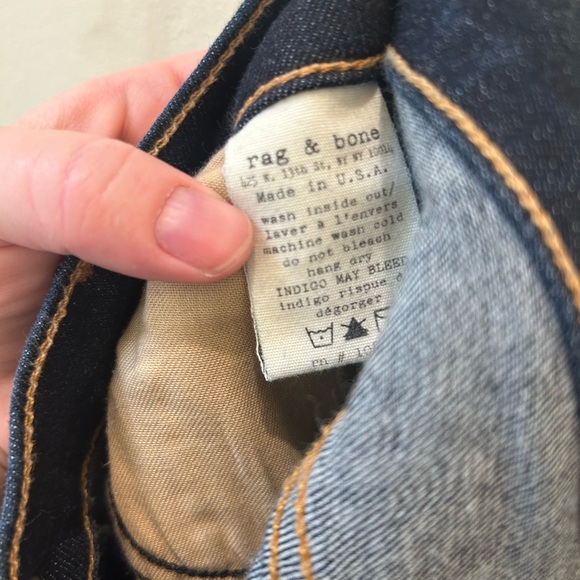 Rag & Bone High Rise Skinny Jeans - Picture 6 of 12